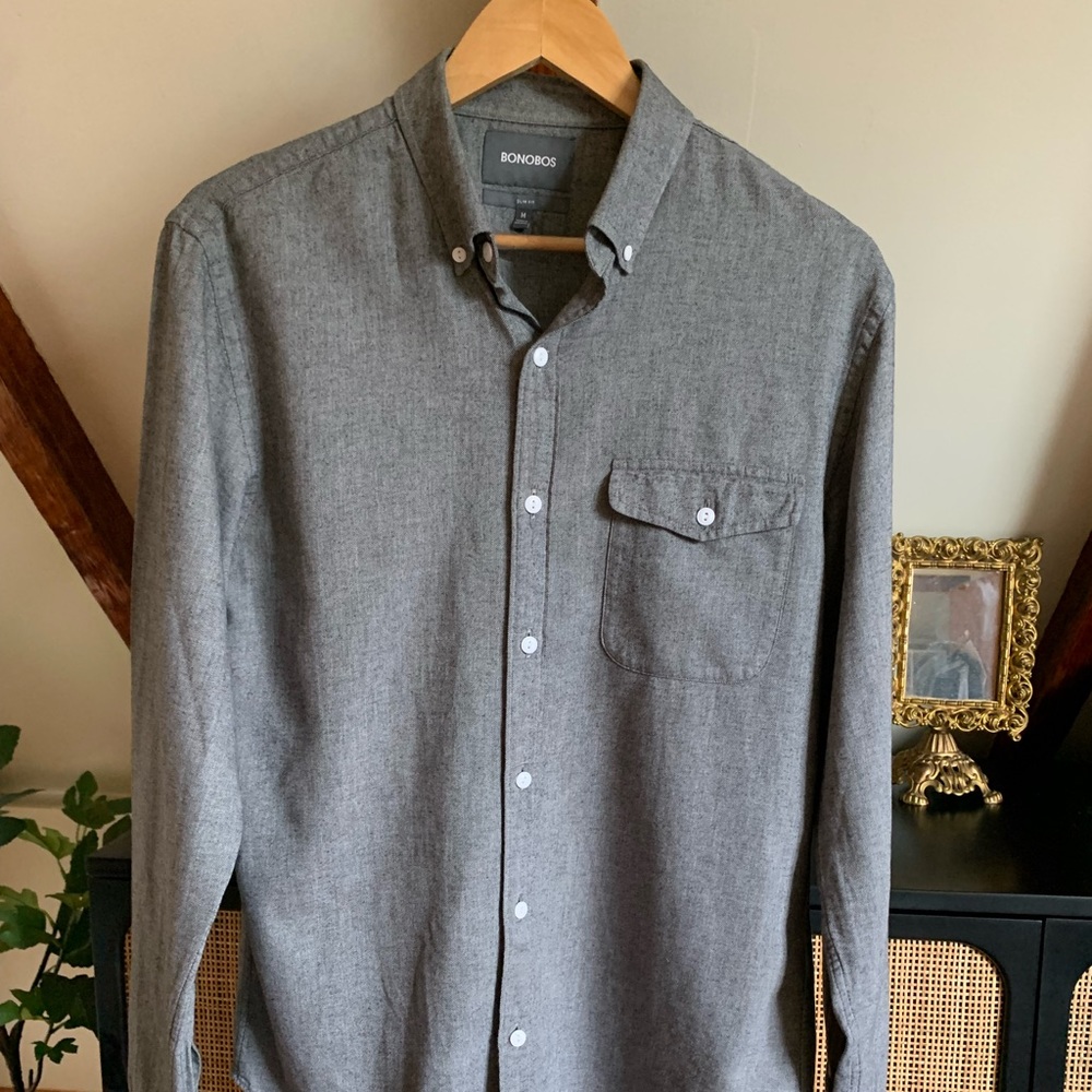 Bonobos Grey Shirt